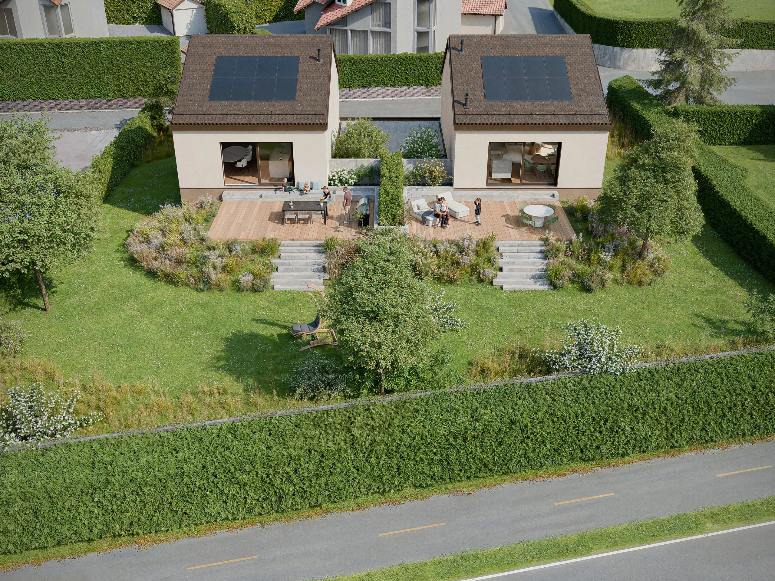 Founex – Aerienne